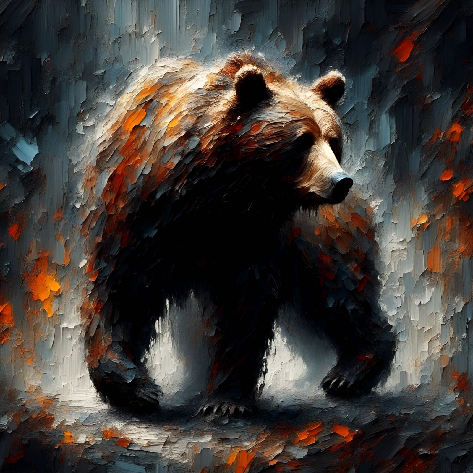 Artistic Bear Art