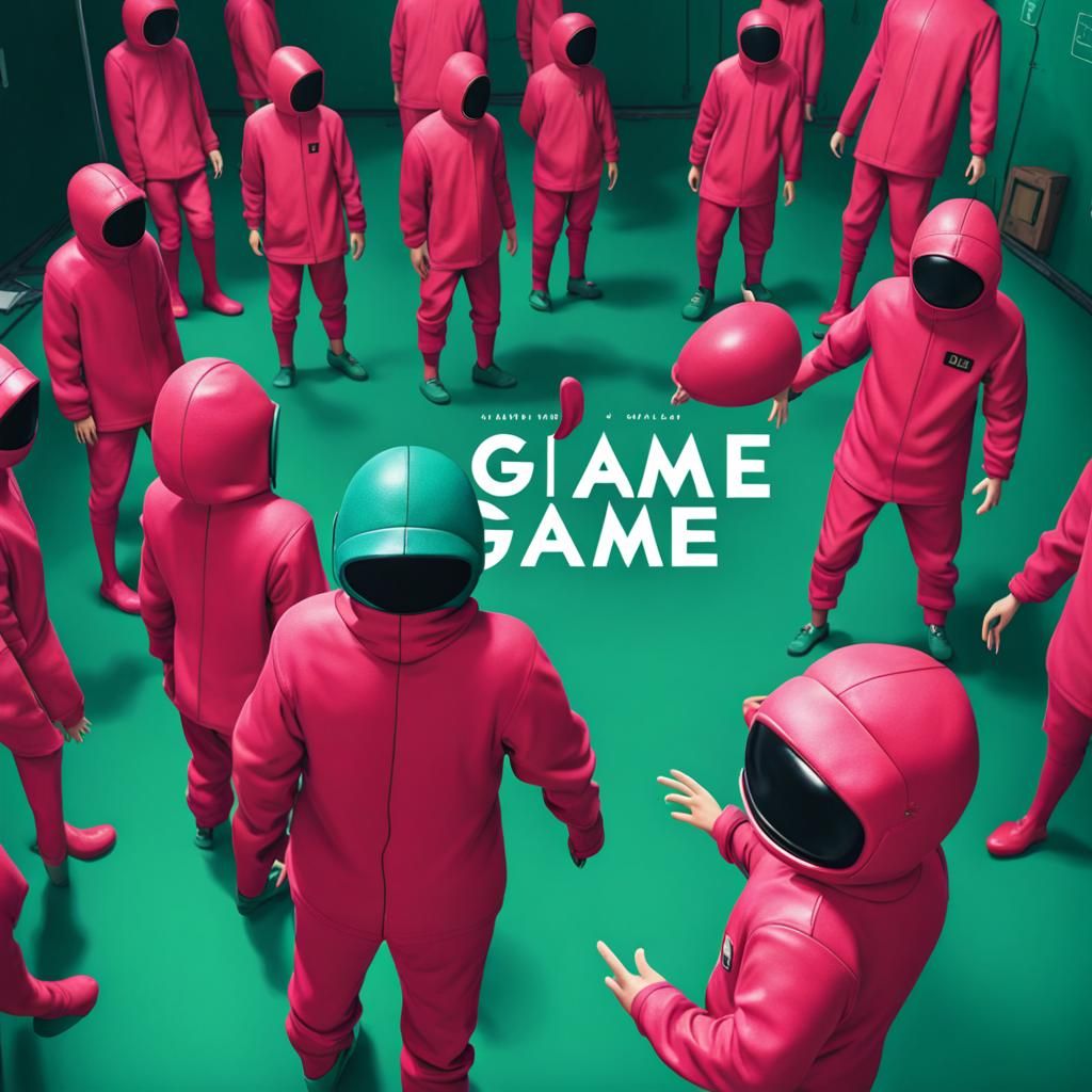 AI Generated Squid Game Image