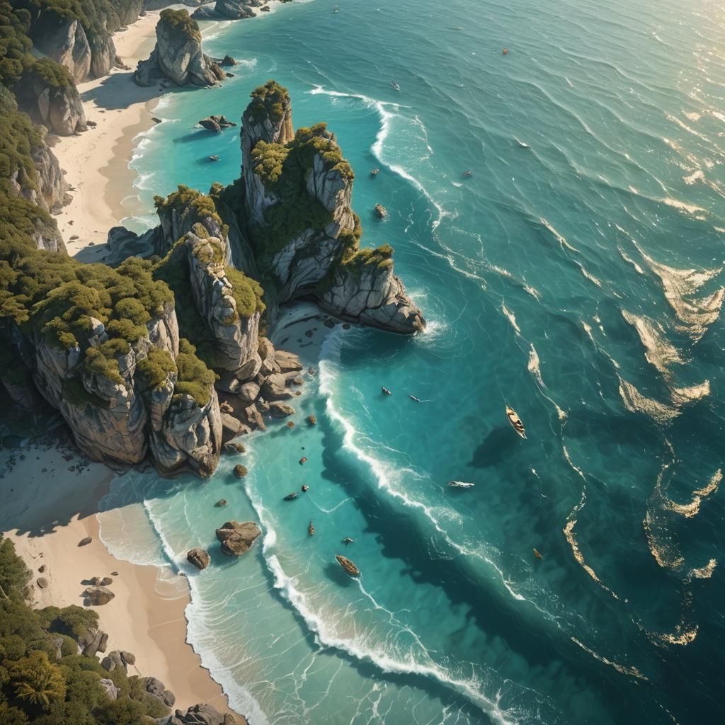 Fantasy Being by Turquoise Waters, Fantasy Concept Art