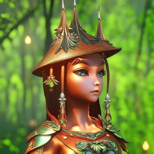 Chi aka - Daughter of the Forest-Tribe