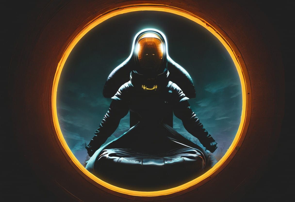 Ethereal Moonlit Goddess Luminesces with Radiant Auras