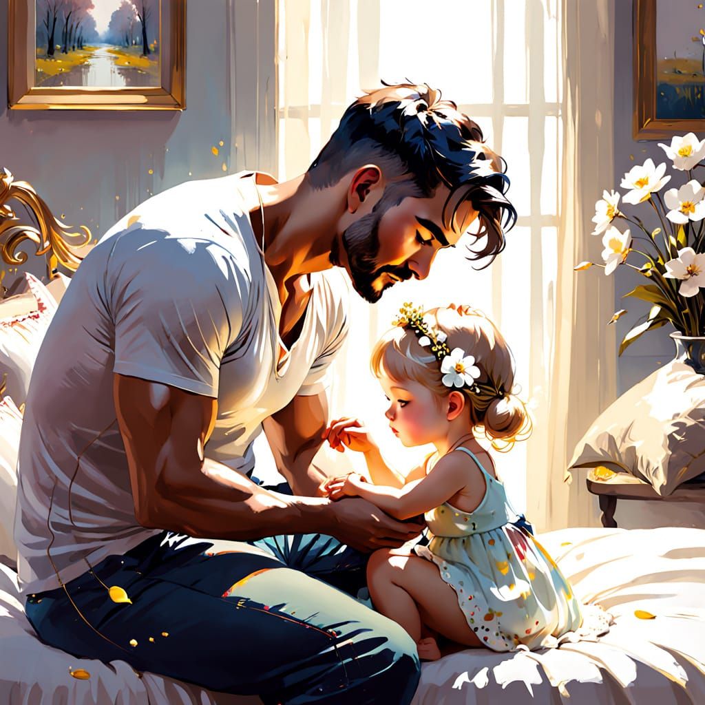 💙Dad mode activated💙