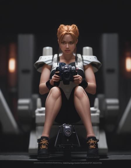 Xena Warrior Princess Gundam Fusion: Professional Photograph...