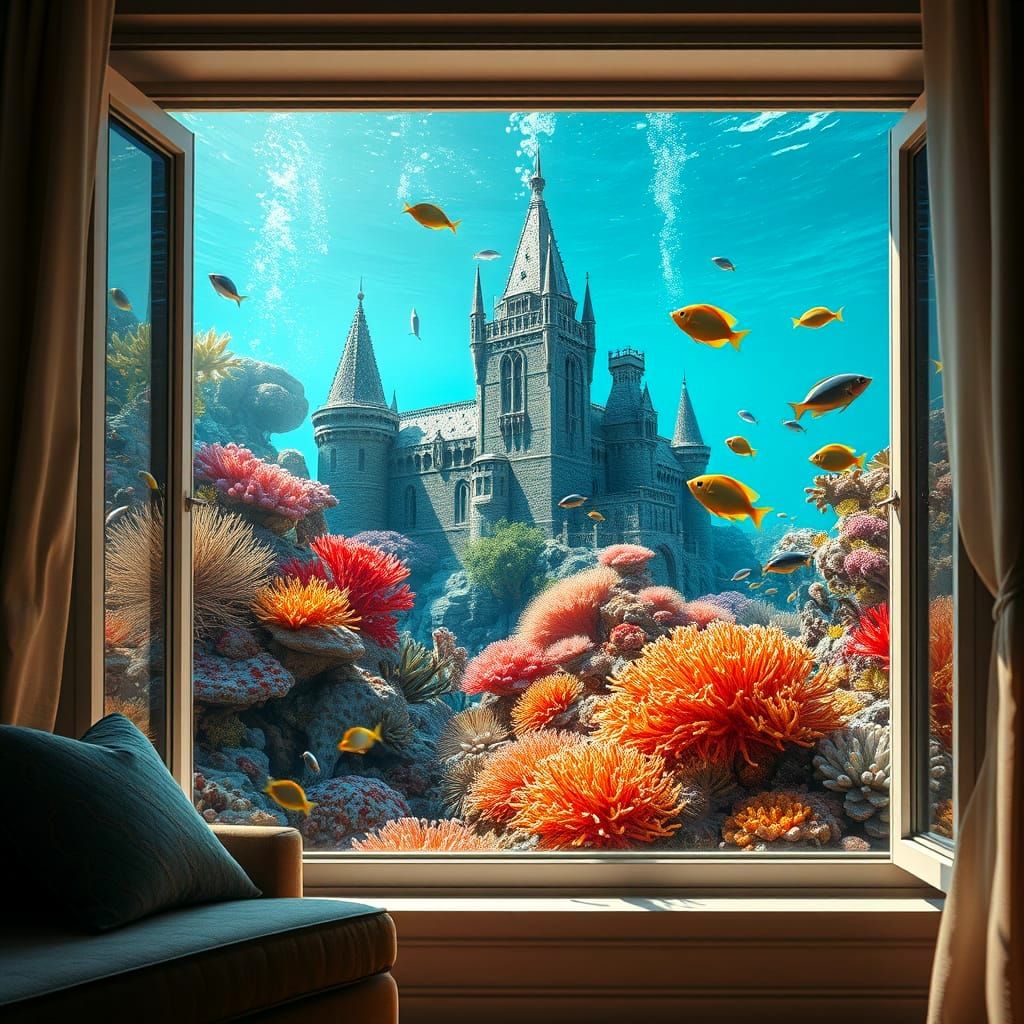 Close that window or the fish will get in!