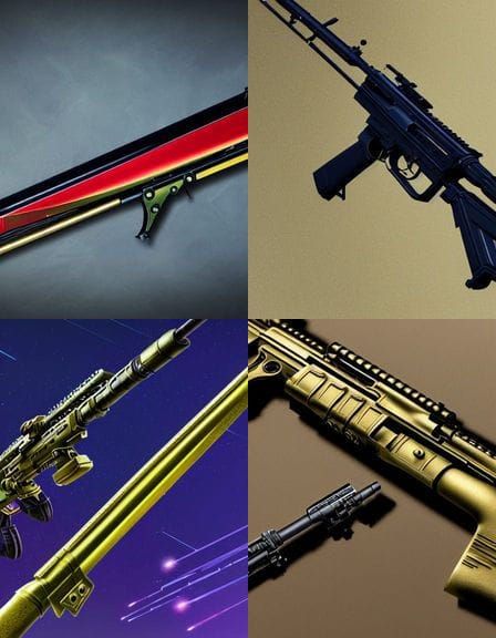 RWBY-Inspired Marksman Rifle Design