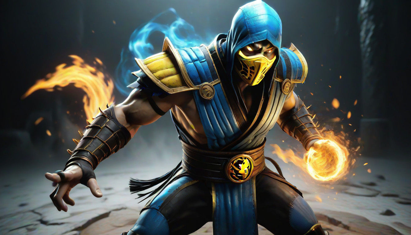 Epic Mortal Kombat Showdown in Surreal Arena