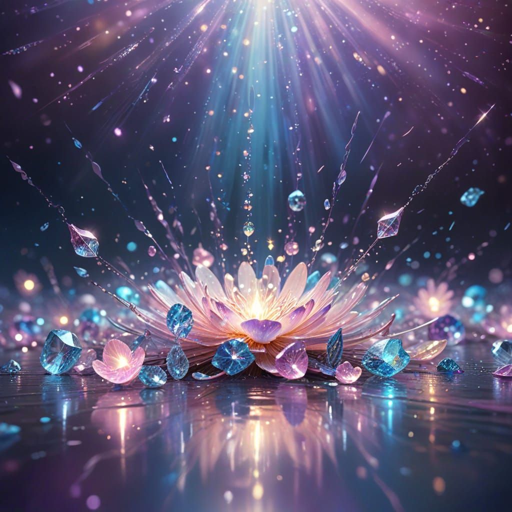 Enchanting Fantasy Art With Shimmering Sparkles