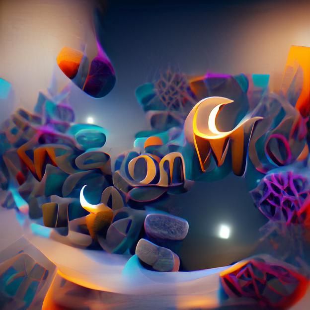 Ethereal Moonscape for Meditation