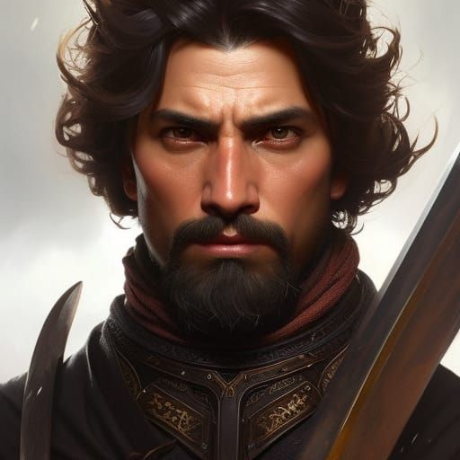 Dark Fantasy Peasant Thug Portrait in Unreal Engine 5