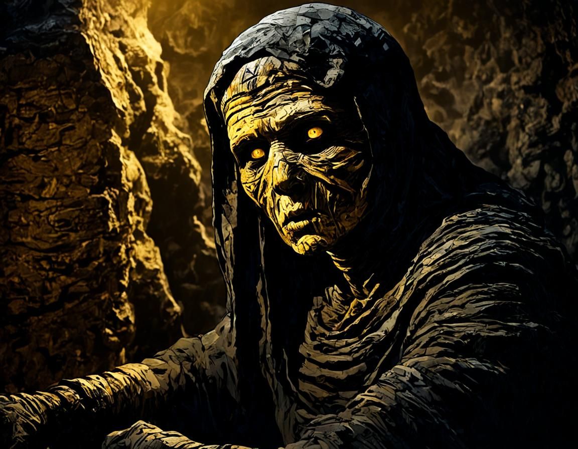 The Mummy: Pulp Art Illustration