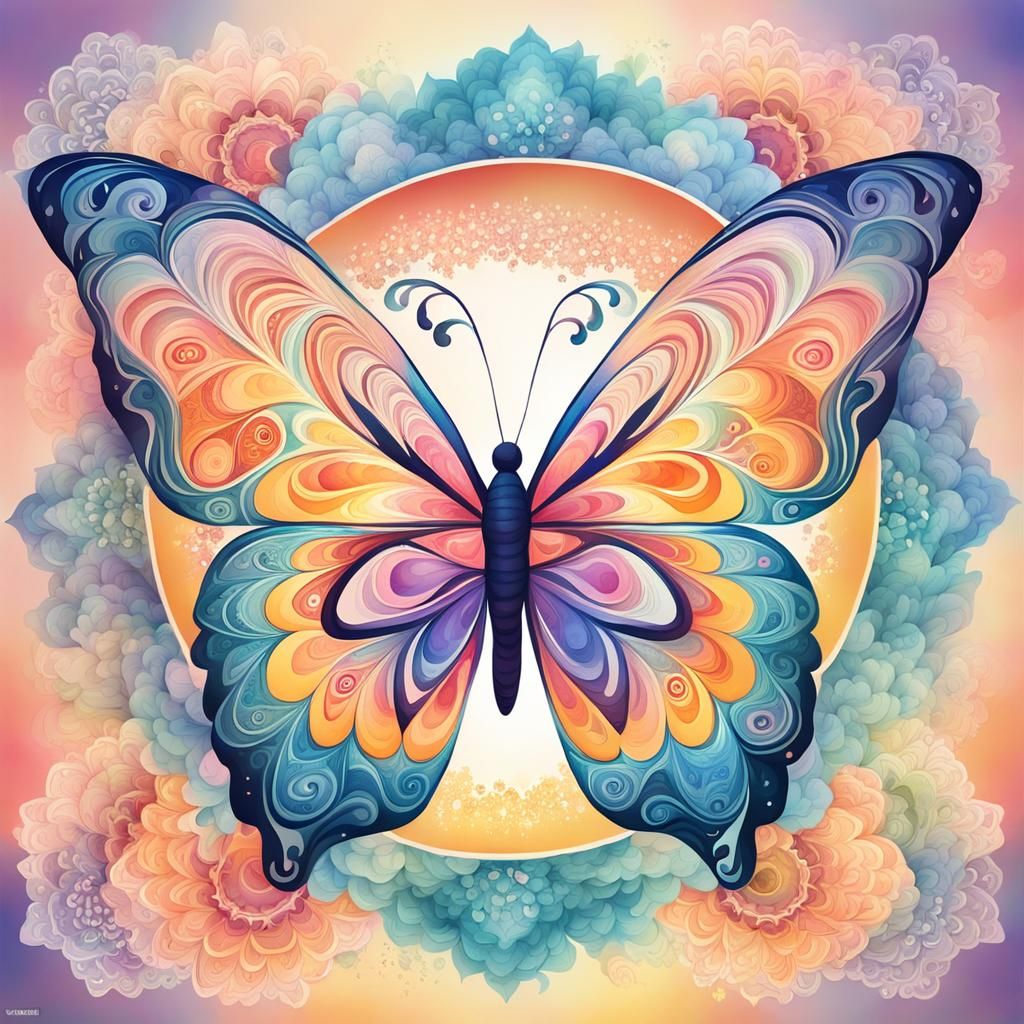 Mesmerizing butterfly 🦋