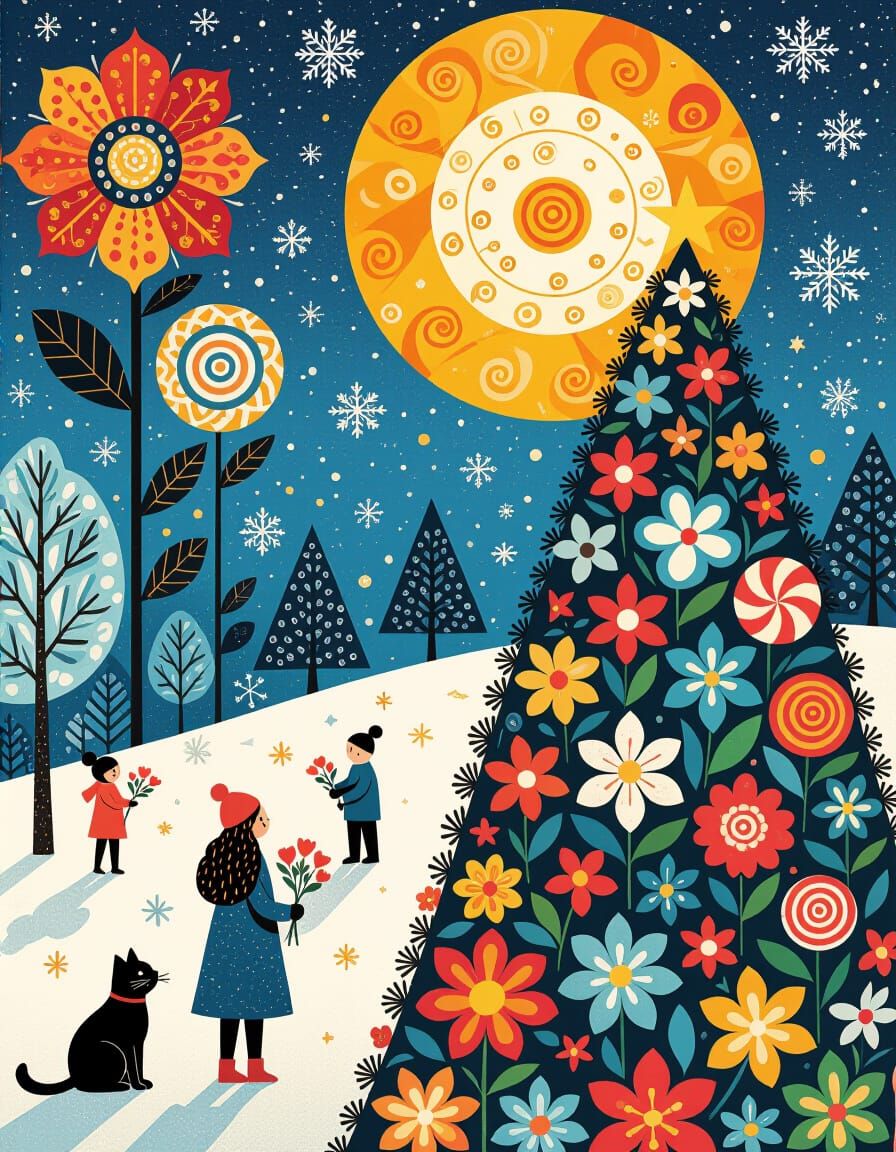 Klimt-Inspired Crochet Acts of Kindness