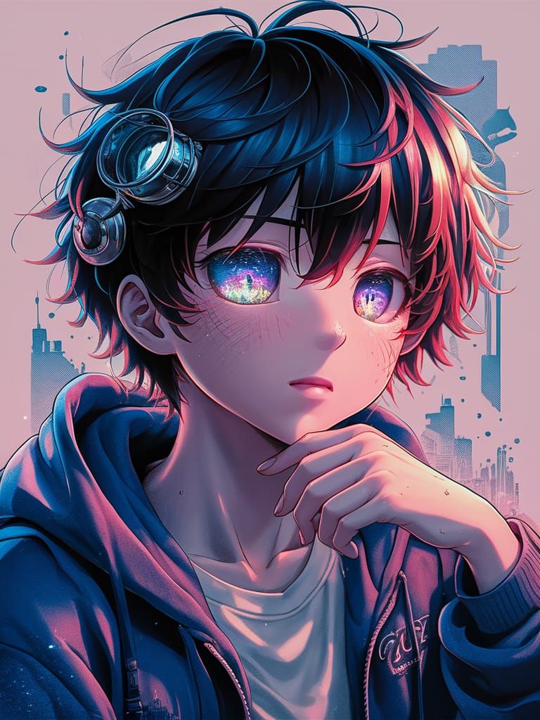 Art by Satoshi Kon, Mamoru Hosoda, Victo Ngai, James Jean, Jesper Ejsing, Alphonse Mucha, Studio Ghibli, Claude Monet, G...