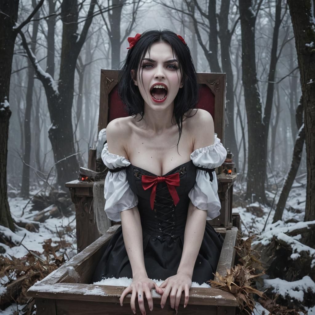 Snow White disturbed