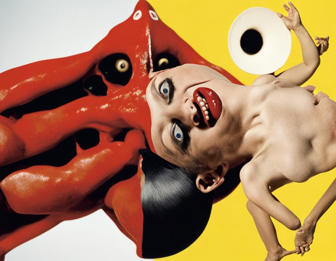 Disturbing Insect Silenced, Dada Art Style