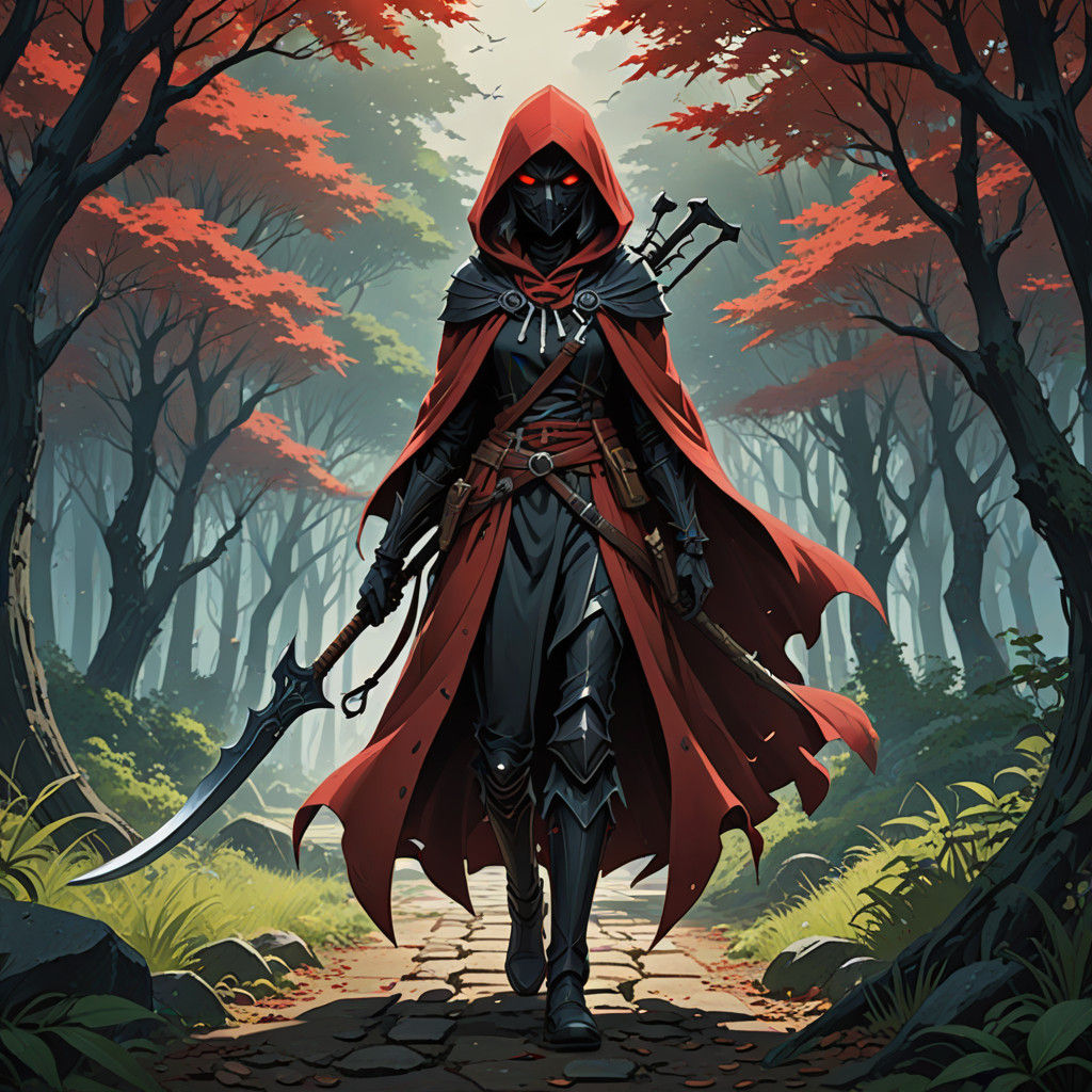 Grimm Reaper Red Riding Hood Hunts in Haunting Studio Ghibli...