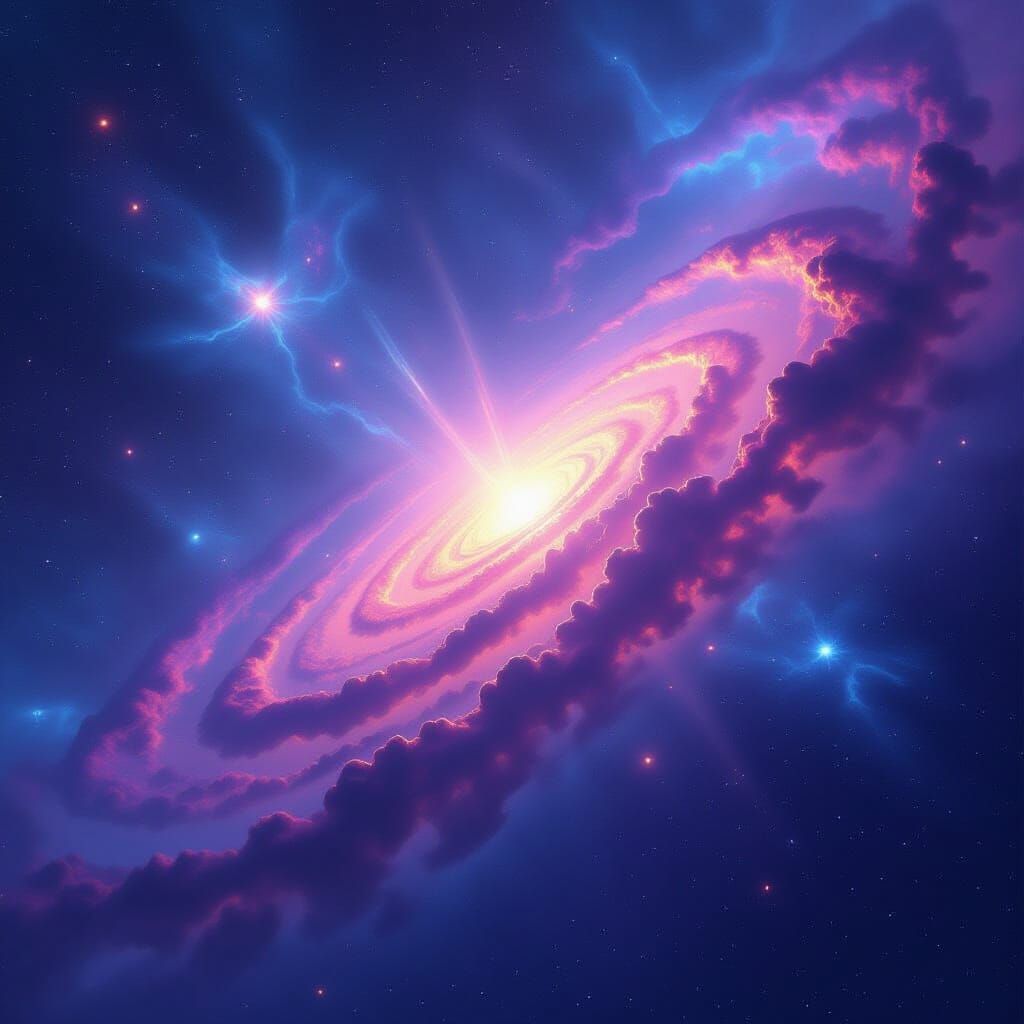 Infinite Cosmic Vista of Galaxies and Nebula