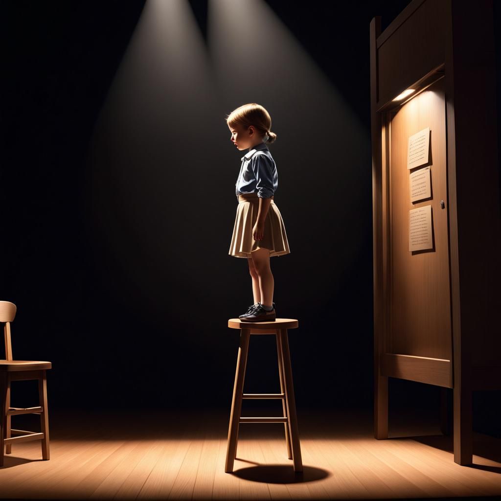 Child Recites Poem in Hyper-Realistic 3D Visualization