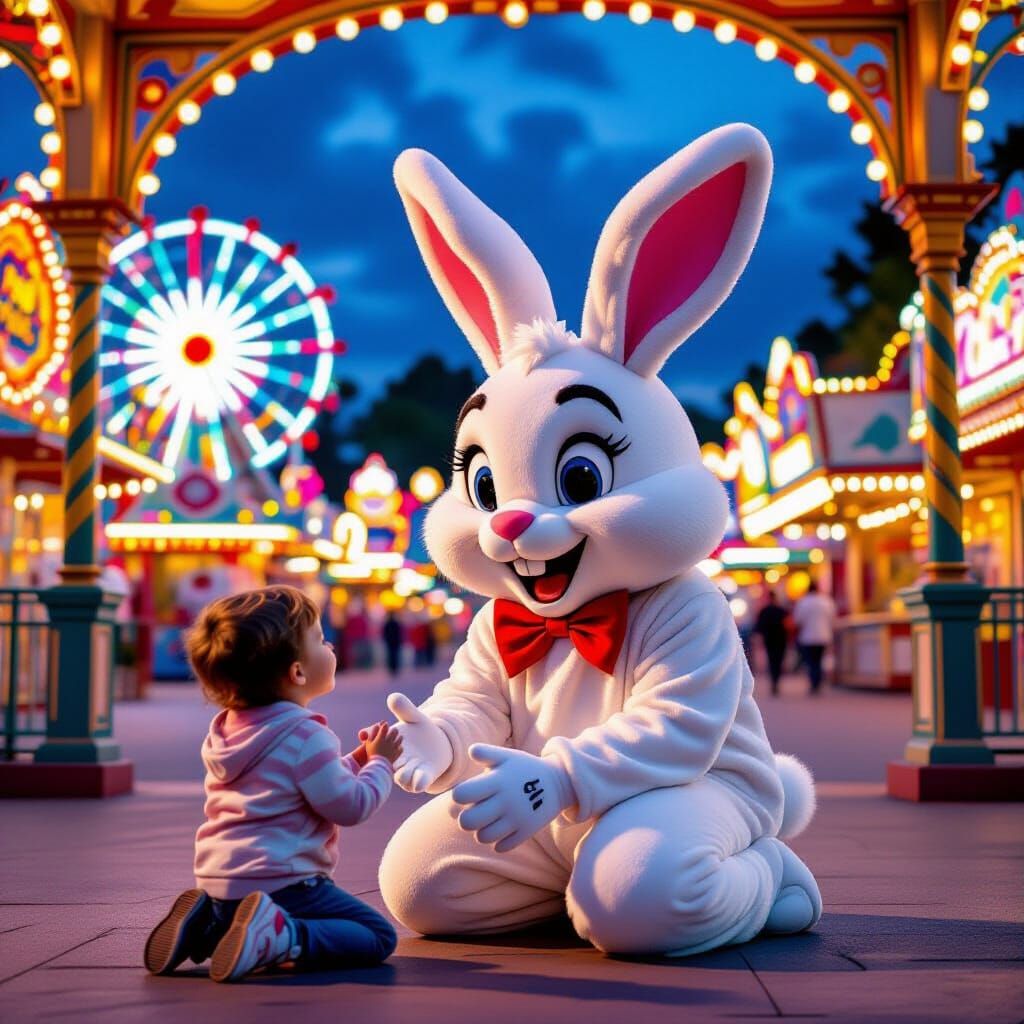 Jessica Playing the "patty-cake" game with Trish, the White ...