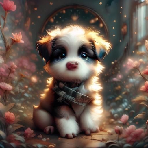 Beautiful Cute Dog in High Resolution