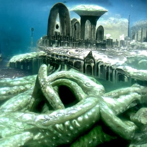 R'lyeh: A Lovecraftian Underwater City
