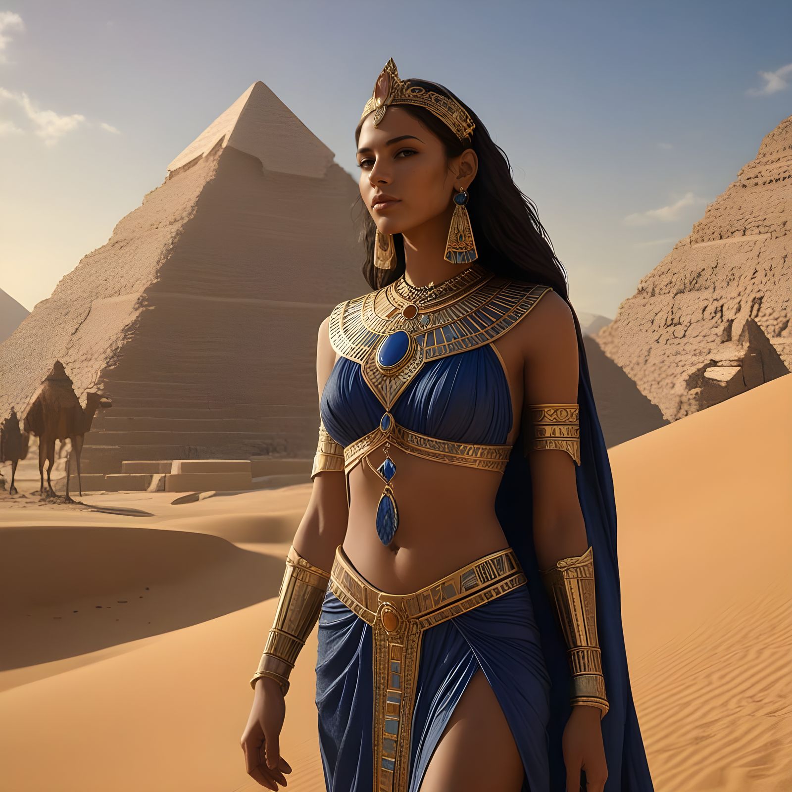 Golden Goddess of Thebes