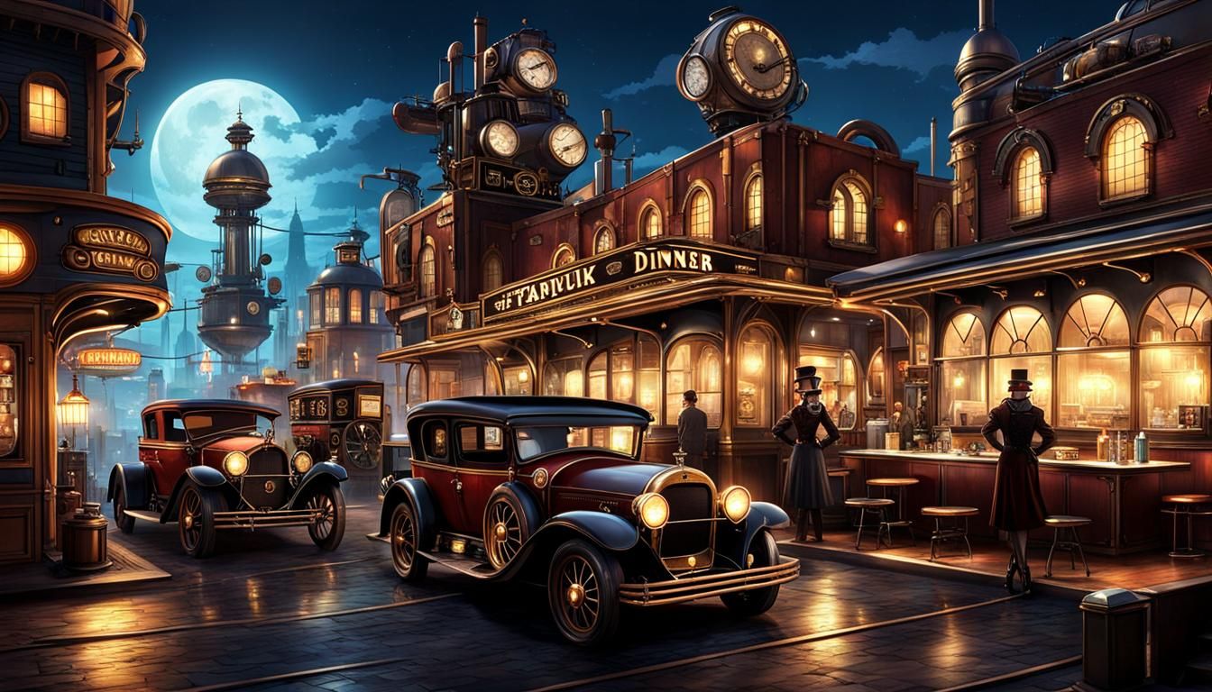 Steampunk City