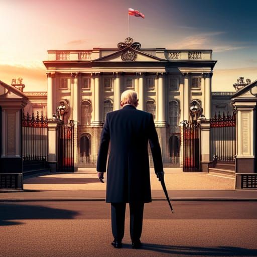 Cyborg Assassin Aiming Weapon: Detailed Digital Matte Painti...