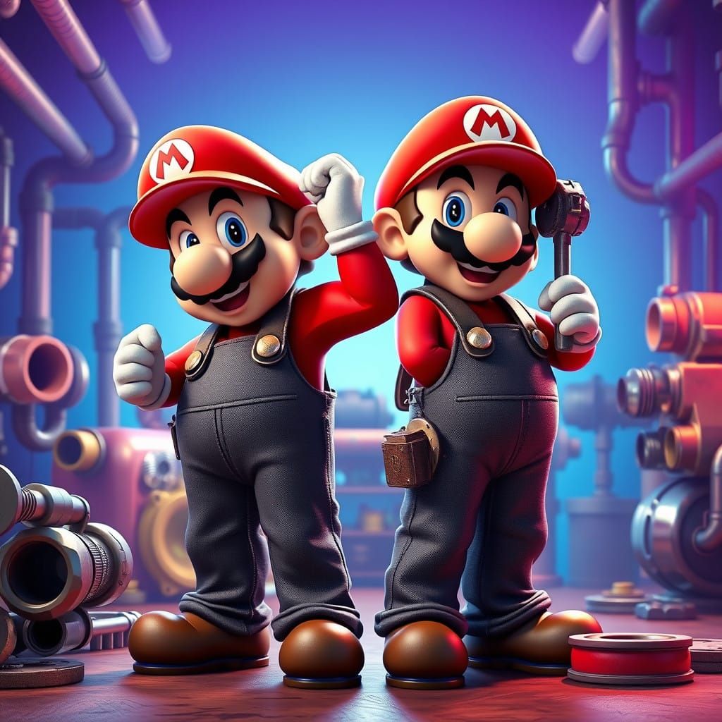 What if Marios brother would be Mario... The confusion is confused