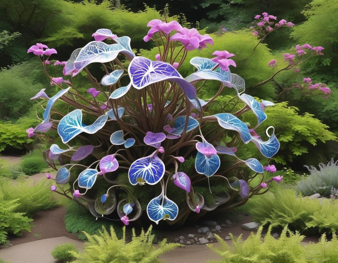 Omnichromatic Eden Project: A Botanical Vision