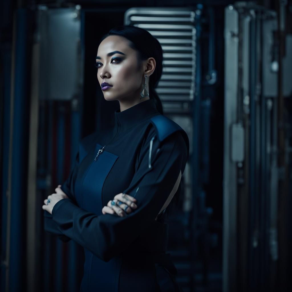 Camina Drummer as a Lifelike Photograph