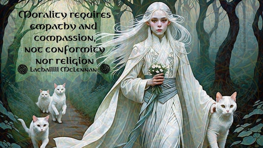 MORAL REASONING REQUIRES EMPATHY AND COMPASSION NOT CONFORMI...