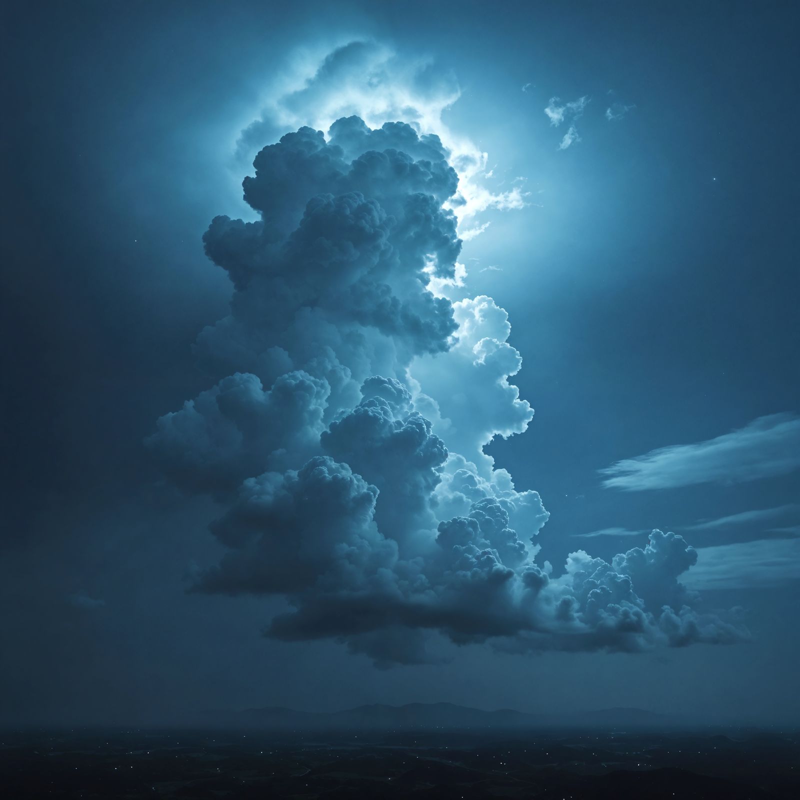 Boiling Nimbus Clouds in Extreme Atmosphere