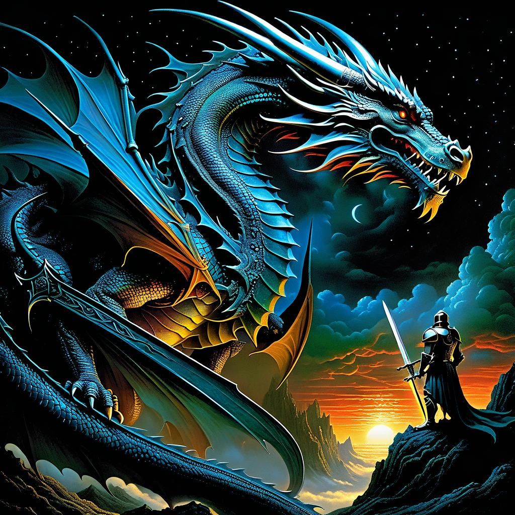 Colorful Dragon's Dream in Whelan Style