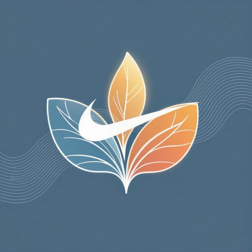 Minimalist Logo Hinting at Enlightenment