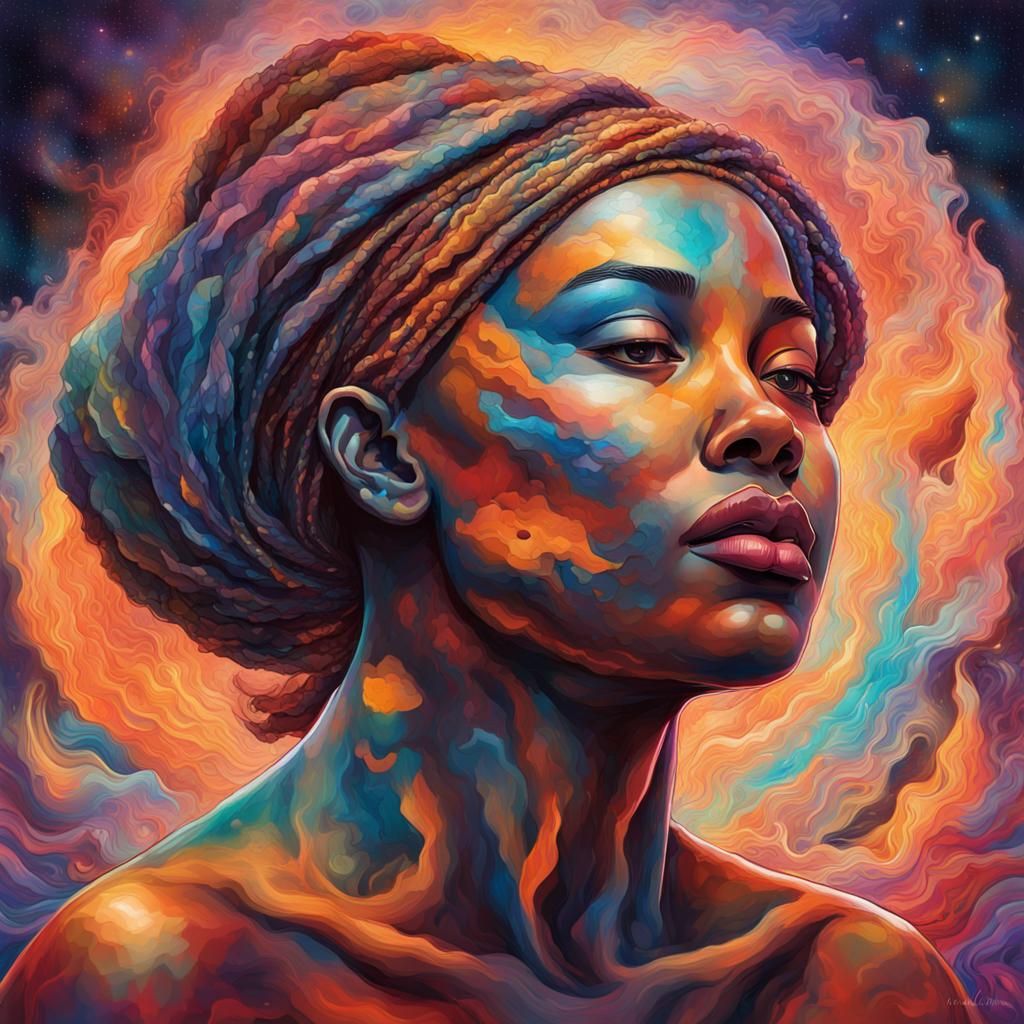 Empowering Illustration of Unity and Resilience