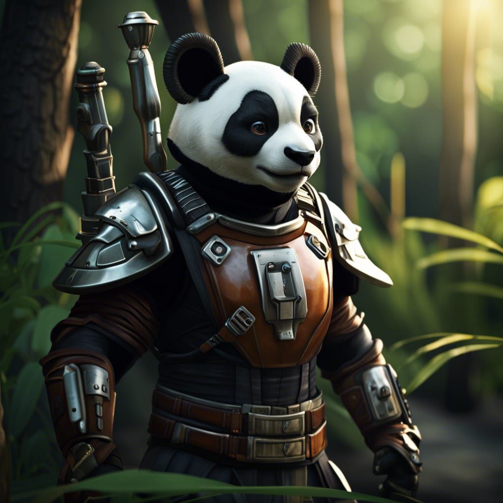 panda warrior