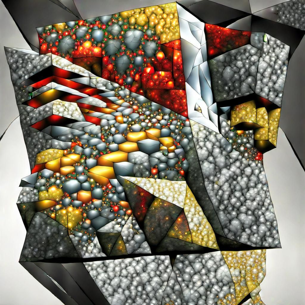 Detailed 3D Fractal Geometric Vectors