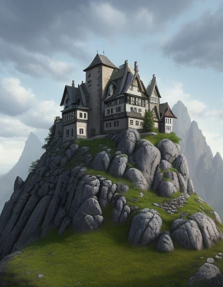 Impressive Mountainous Abode