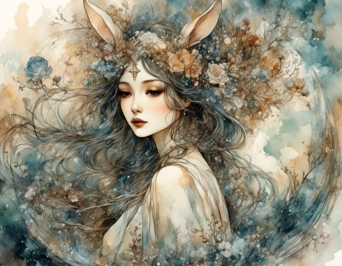 Enchanted Fairy Tale Journey with Unicorn