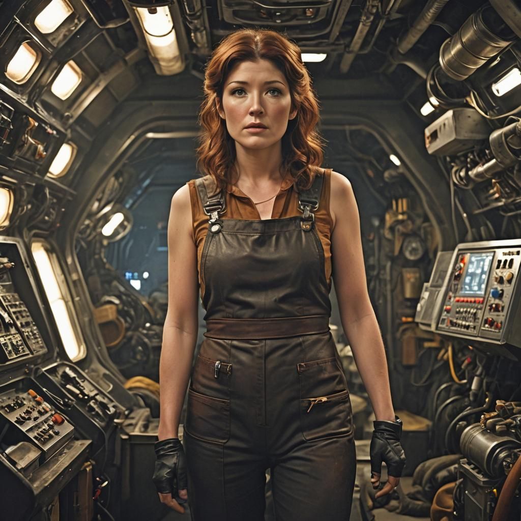 Kaylee Frye Does Starship Maintenance