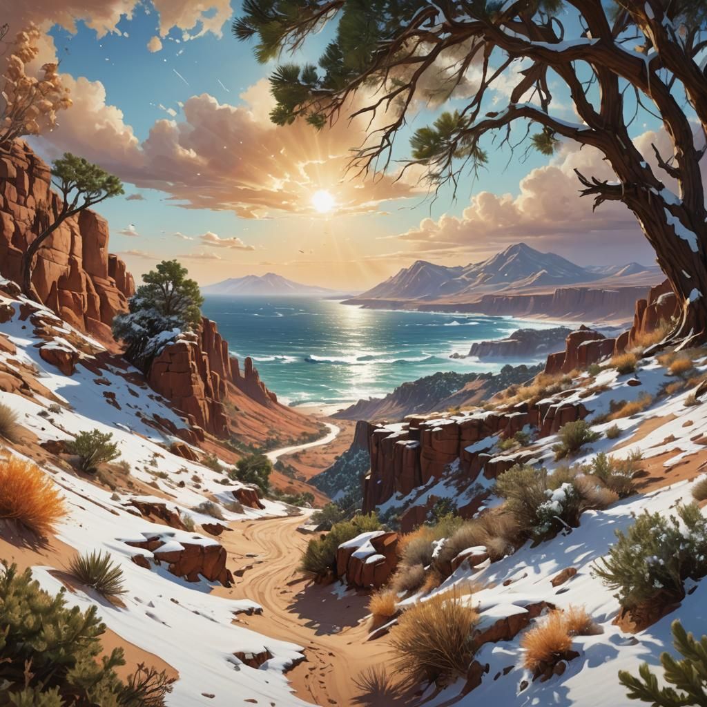 Four Biomes: Desert, Snow, Sea, and Forest