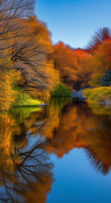Hyperrealistic Seasons Blend in Digital Art