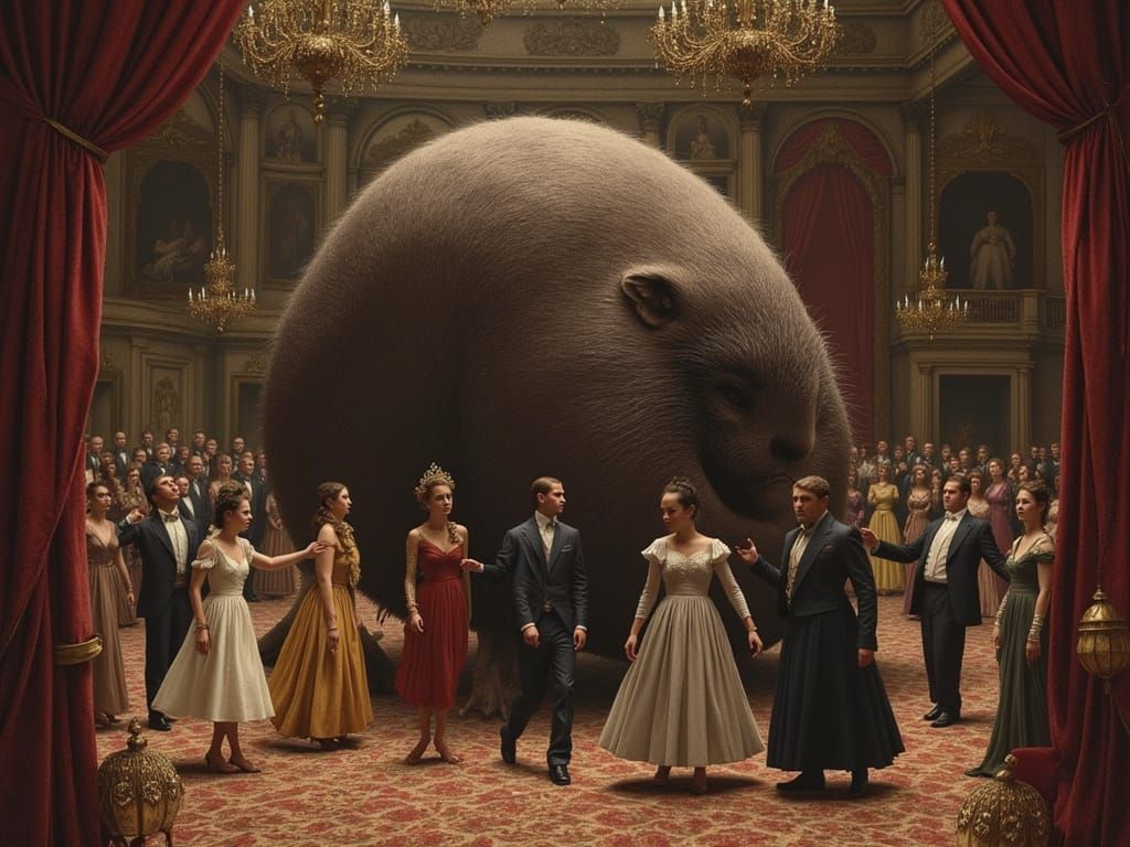 Did you see?! The Count came to the ball in the Countess's s...