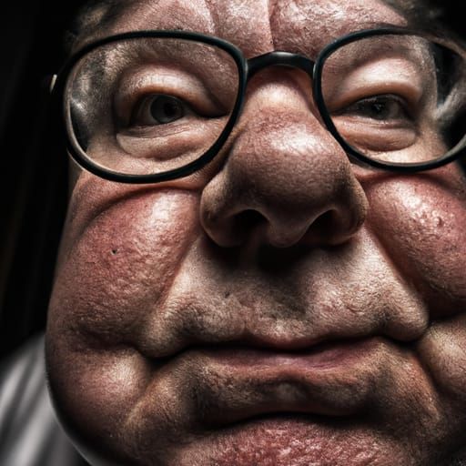 Peter Griffin Portrait in the Style of Jeffries