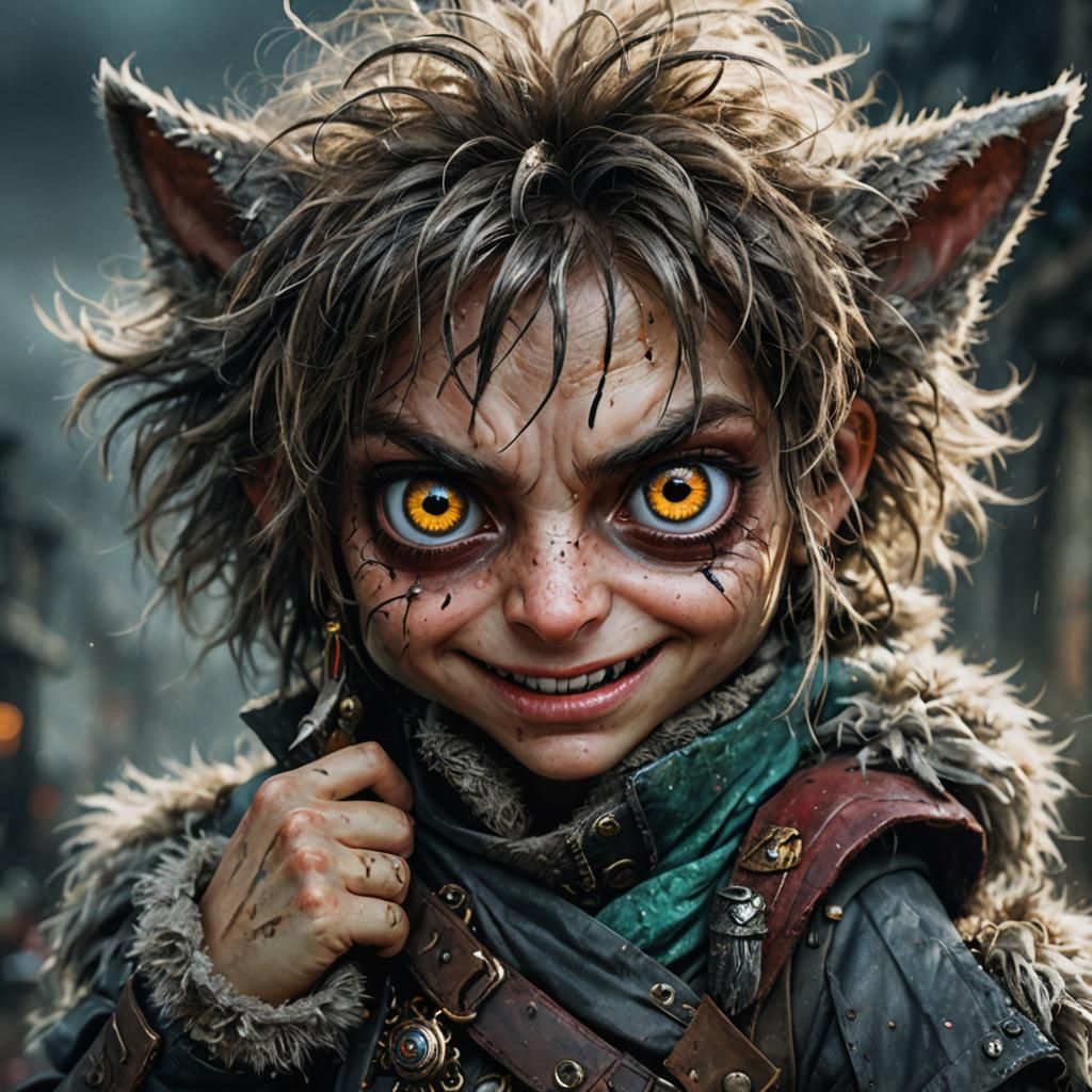 Fantasy Rogue Portrait in Hyper-Realistic Digital Art