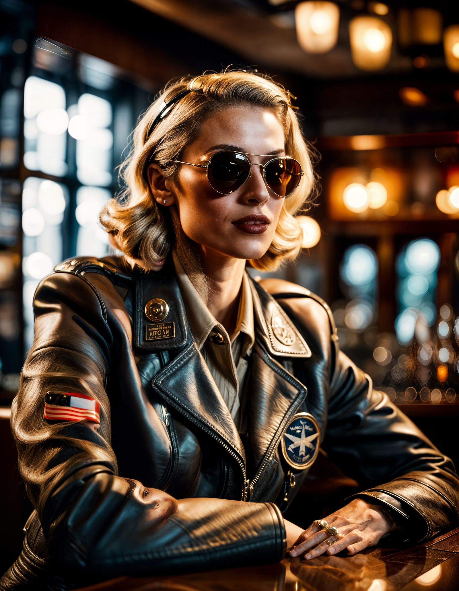 WW2 pilot girl