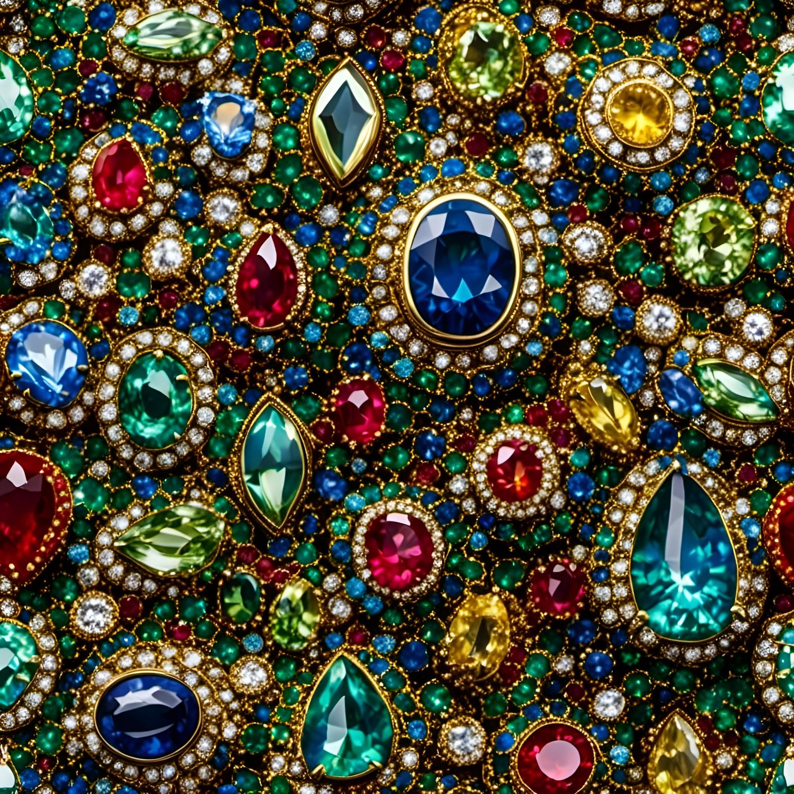 Abstract Bedazzled Berghaus Text Art