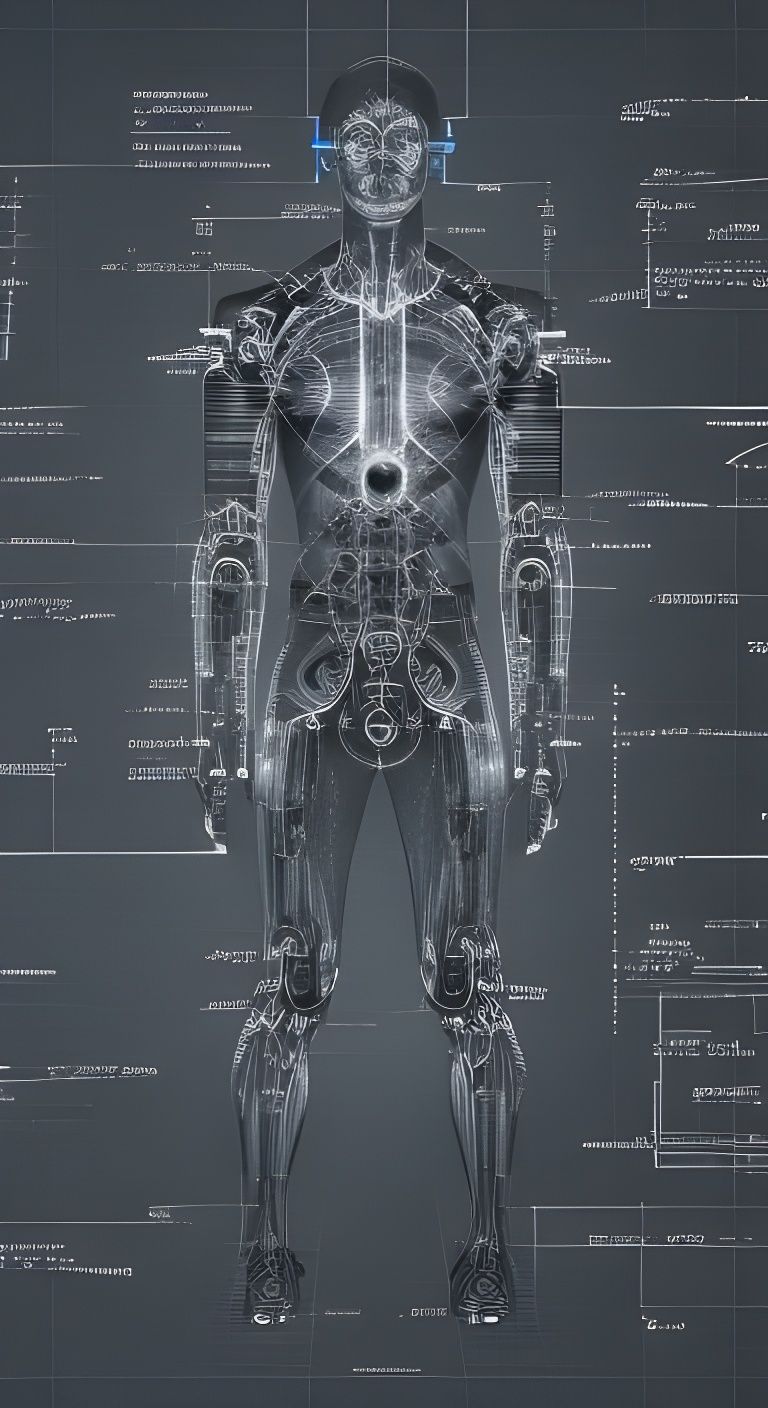Male cyborg blueprint!!