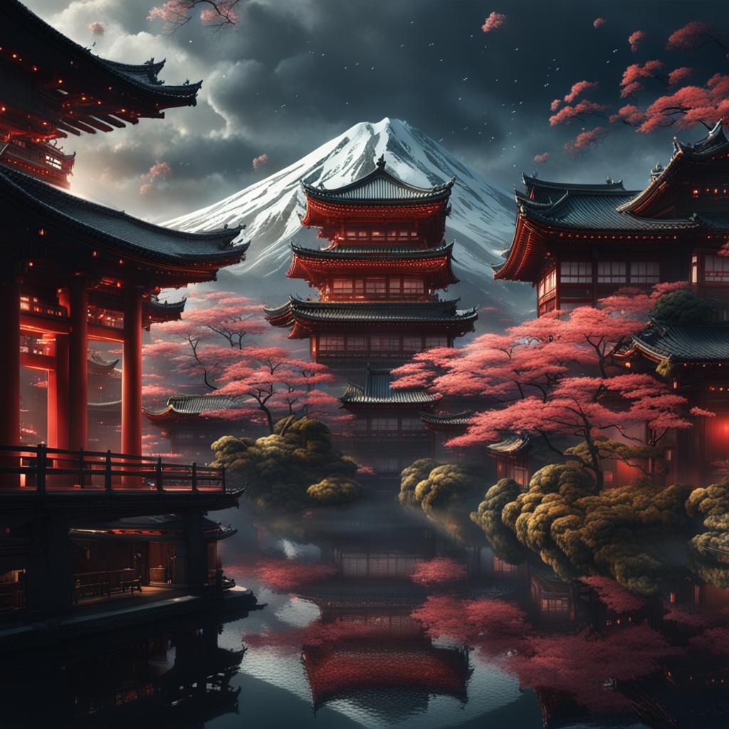 Japanese temple